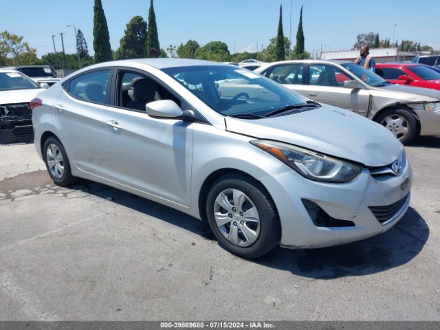 HYUNDAI ELANTRA 2016 5npdh4aexgh741734