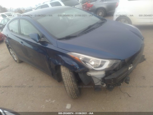 HYUNDAI ELANTRA 2016 5npdh4aexgh742284