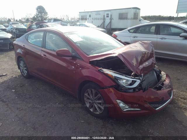 HYUNDAI ELANTRA 2016 5npdh4aexgh744553