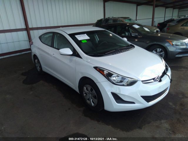 HYUNDAI ELANTRA 2016 5npdh4aexgh744763