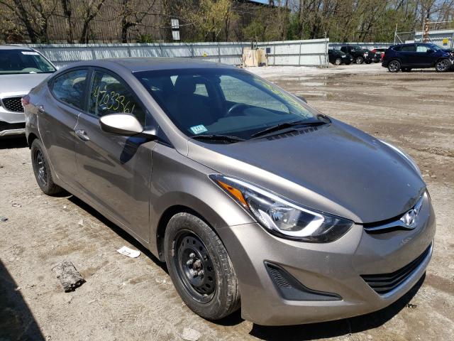 HYUNDAI ELANTRA SE 2016 5npdh4aexgh746951