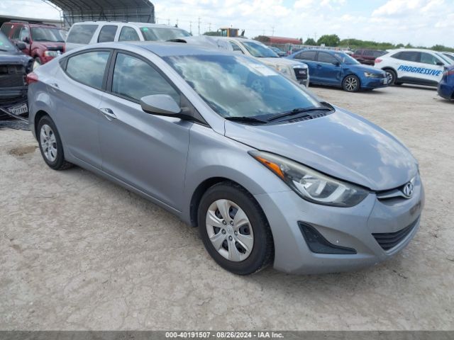 HYUNDAI ELANTRA 2016 5npdh4aexgh748201