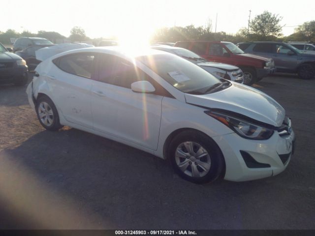 HYUNDAI ELANTRA 2016 5npdh4aexgh749901