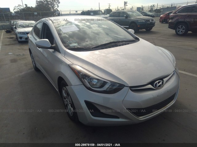 HYUNDAI ELANTRA 2016 5npdh4aexgh753737