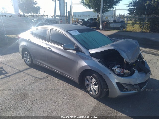 HYUNDAI ELANTRA 2016 5npdh4aexgh755357