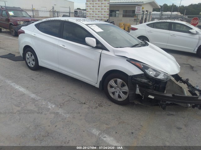 HYUNDAI ELANTRA 2016 5npdh4aexgh756735