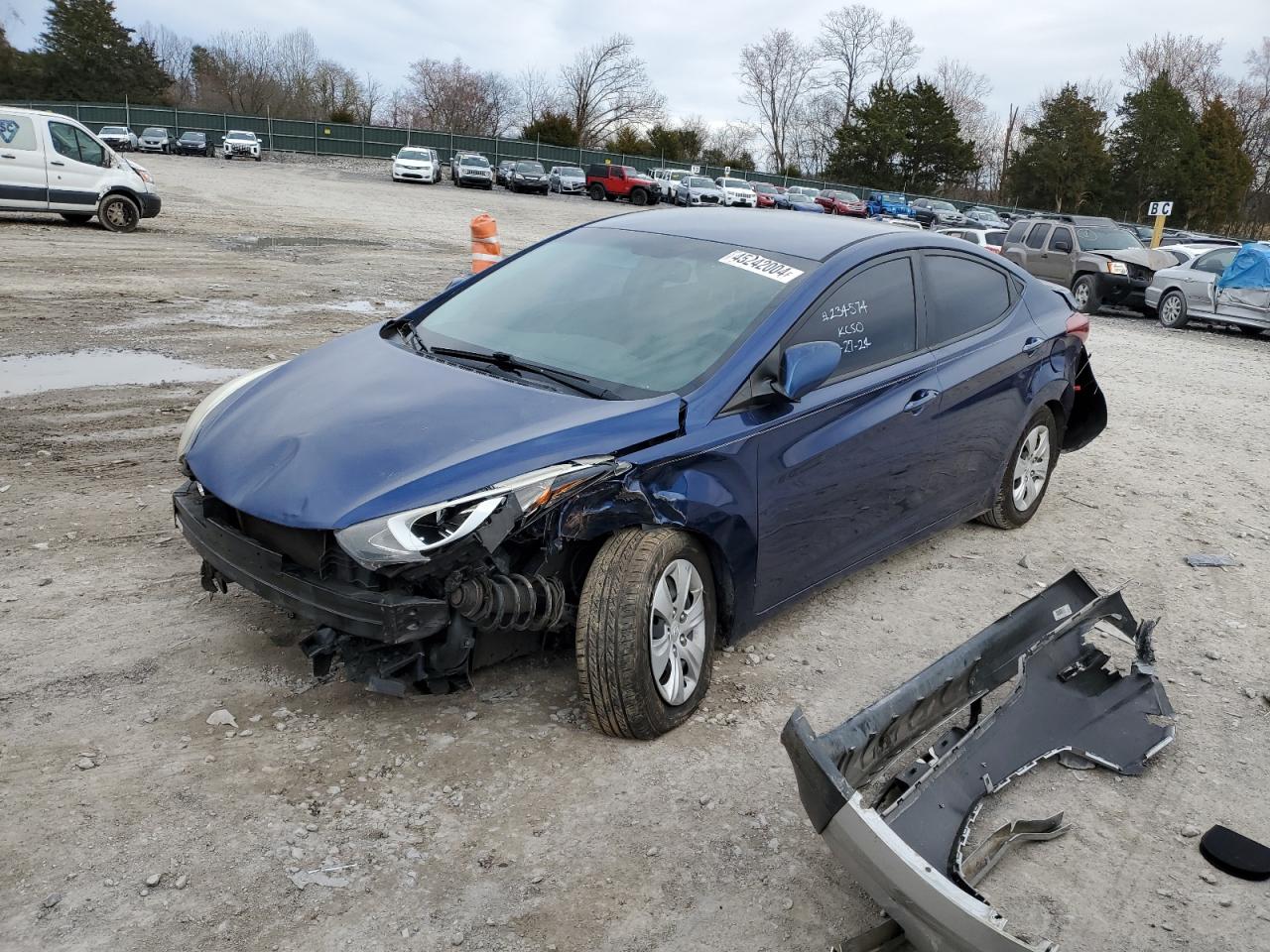 HYUNDAI ELANTRA 2016 5npdh4aexgh760641