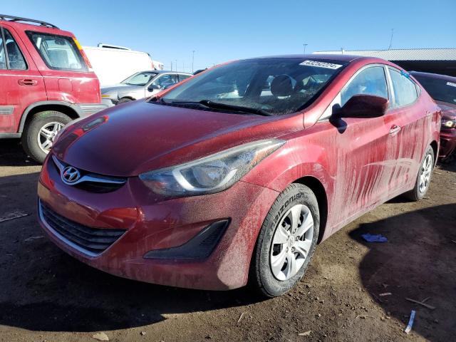 HYUNDAI ELANTRA 2016 5npdh4aexgh762180