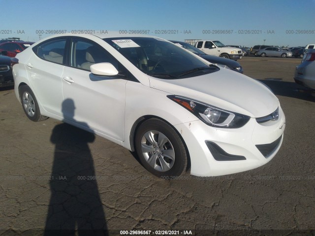 HYUNDAI ELANTRA 2016 5npdh4aexgh763491