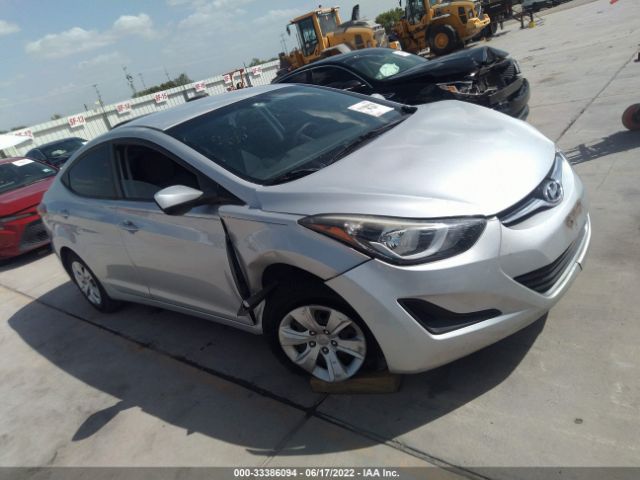 HYUNDAI ELANTRA 2016 5npdh4aexgh763930