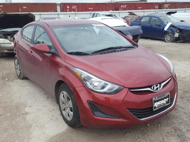 HYUNDAI ELANTRA SE 2016 5npdh4aexgh765760