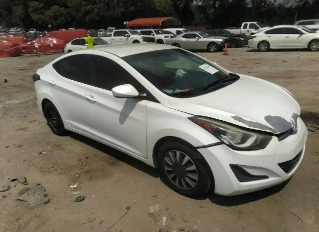 HYUNDAI ELANTRA 2016 5npdh4aexgh765872