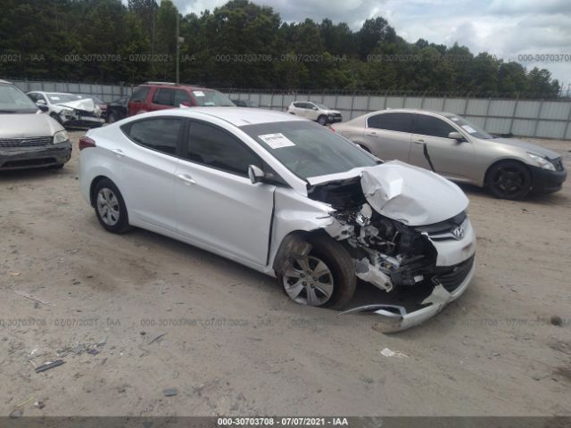 HYUNDAI ELANTRA 2016 5npdh4aexgh766326