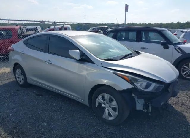 HYUNDAI ELANTRA 2016 5npdh4aexgh766911