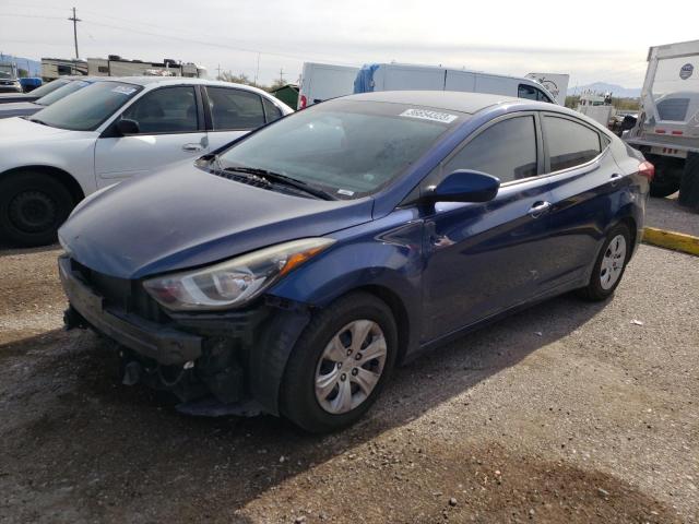 HYUNDAI ELANTRA SE 2016 5npdh4aexgh767041