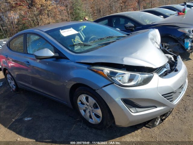 HYUNDAI ELANTRA 2016 5npdh4aexgh768464