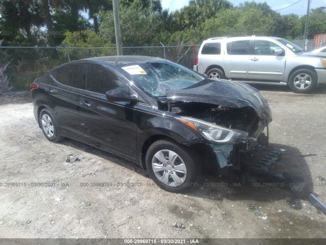 HYUNDAI ELANTRA 2016 5npdh4aexgh772949