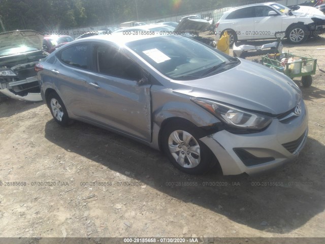 HYUNDAI ELANTRA 2016 5npdh4aexgh774300