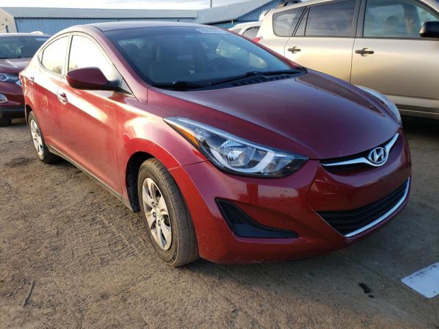 HYUNDAI ELANTRA SE 2016 5npdh4aexgh774880