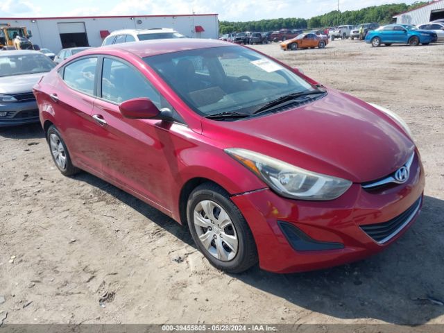 HYUNDAI ELANTRA 2016 5npdh4aexgh777794