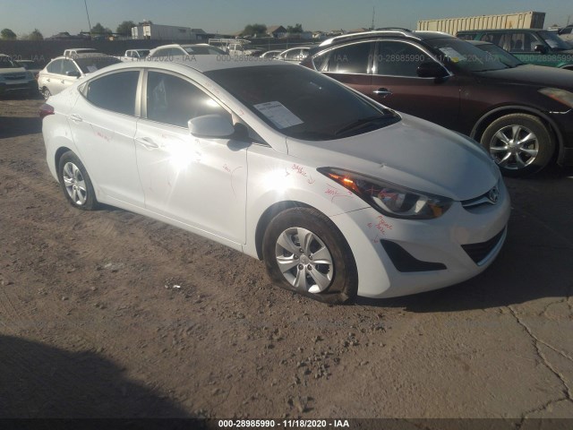 HYUNDAI ELANTRA 2016 5npdh4aexgh783868