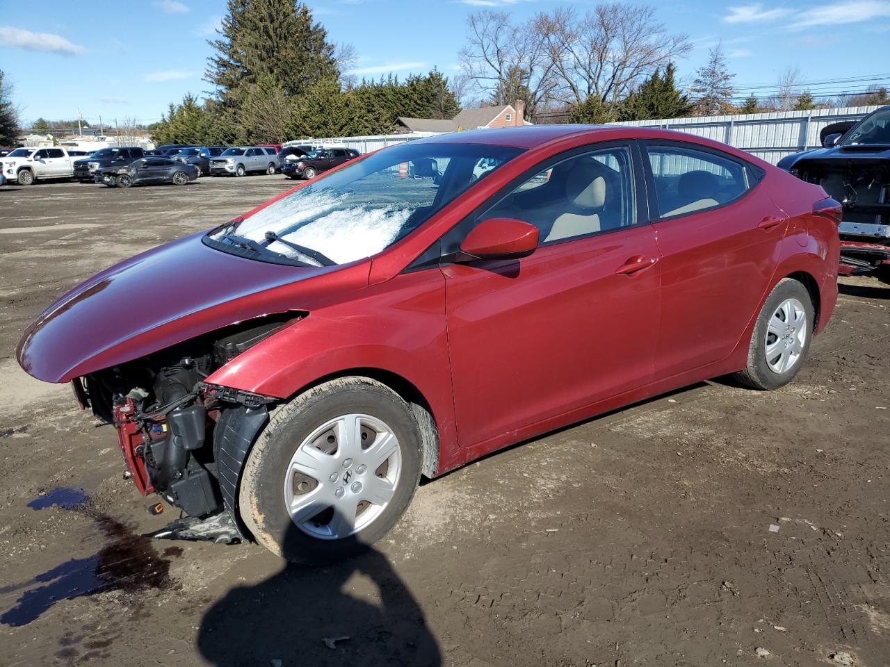 HYUNDAI ELANTRA 2016 5npdh4aexgh785636