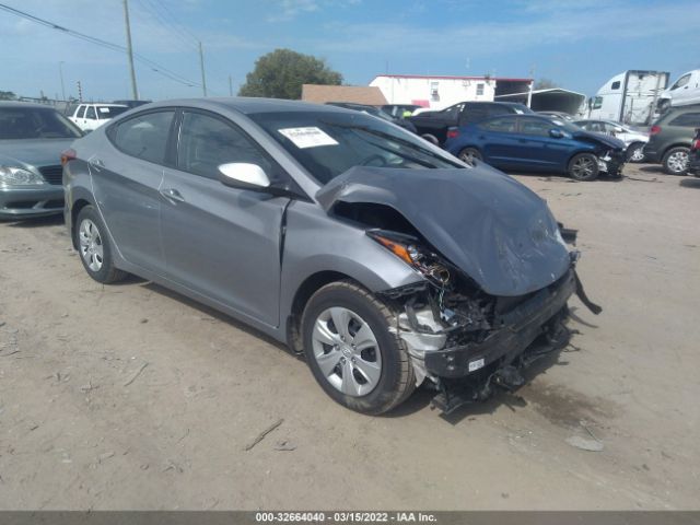 HYUNDAI ELANTRA 2016 5npdh4aexgh786298