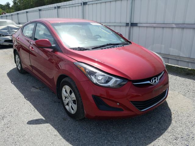 HYUNDAI ELANTRA SE 2016 5npdh4aexgh787225