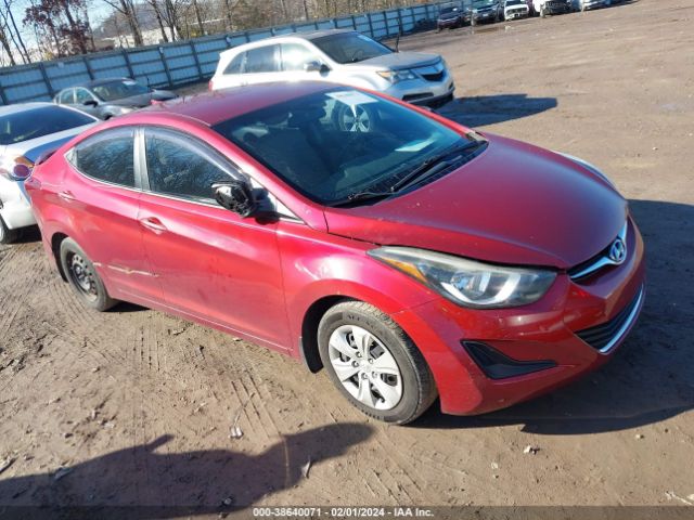 HYUNDAI ELANTRA 2016 5npdh4aexgh788844