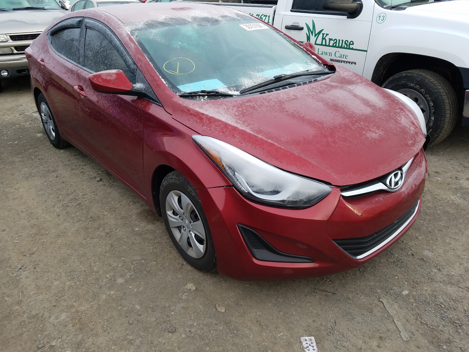 HYUNDAI ELANTRA SE 2016 5npdh4aexgh798239