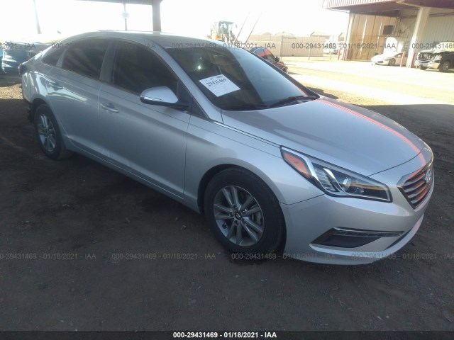 HYUNDAI SONATA 2015 5npe24aa0fh097114