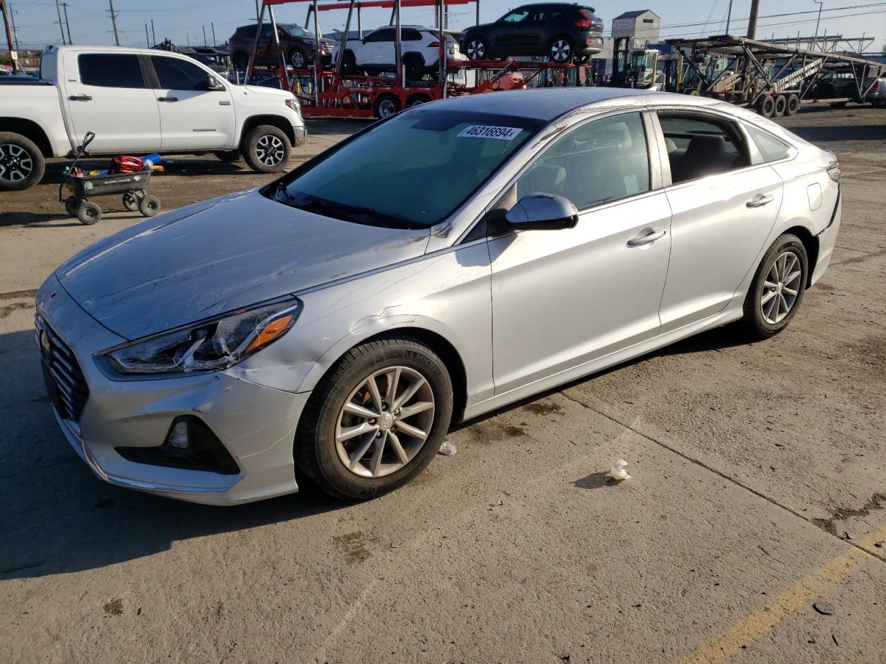 HYUNDAI SONATA 2019 5npe24aa0kh802701