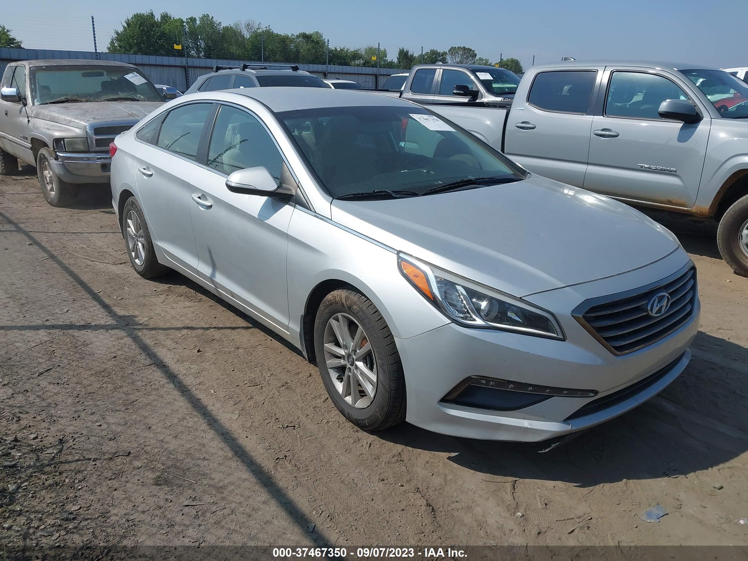 HYUNDAI SONATA 2015 5npe24aa2fh154722