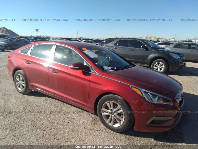 HYUNDAI SONATA 2016 5npe24aa2gh434951