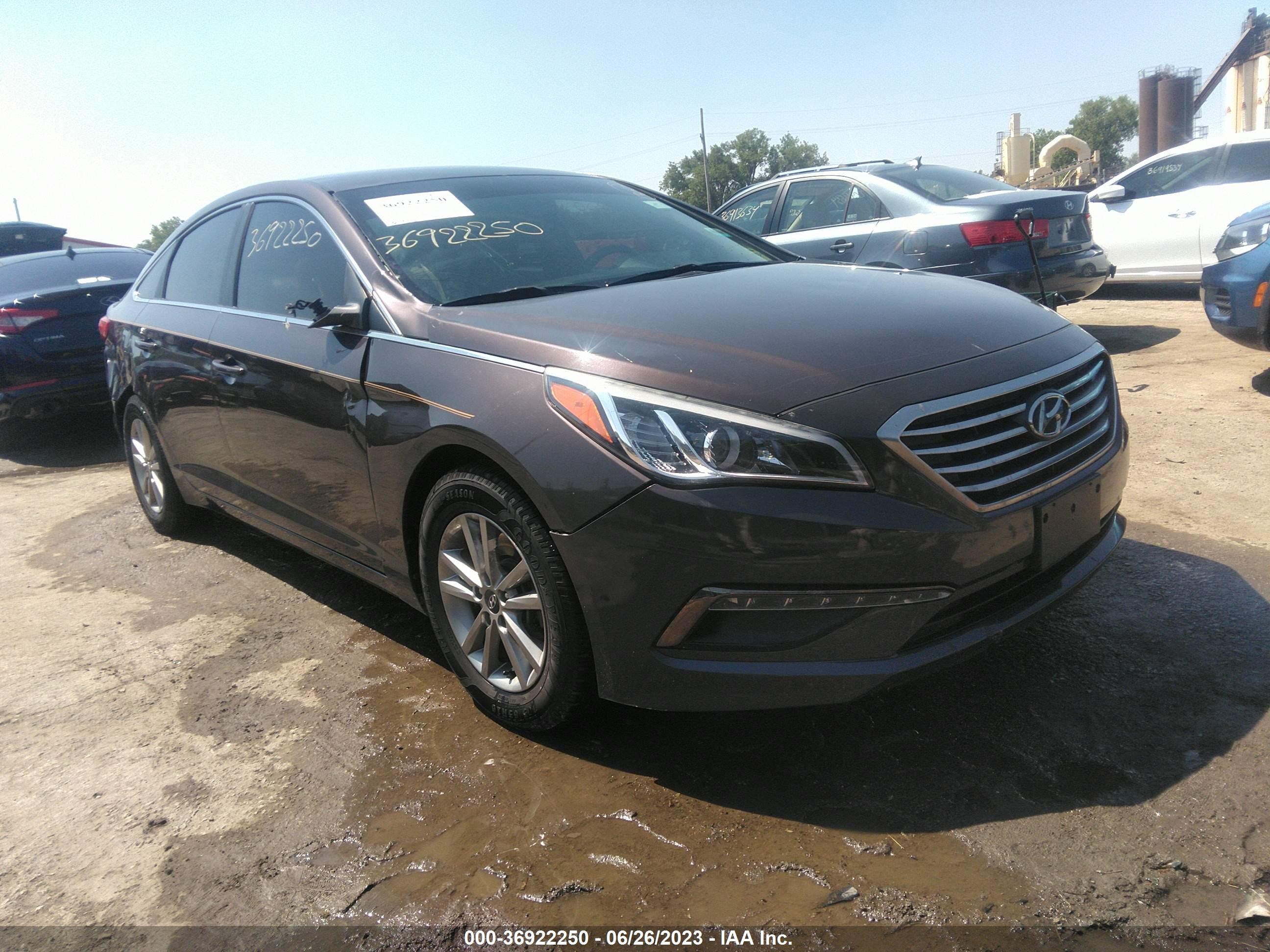 HYUNDAI SONATA 2016 5npe24aa4gh435356