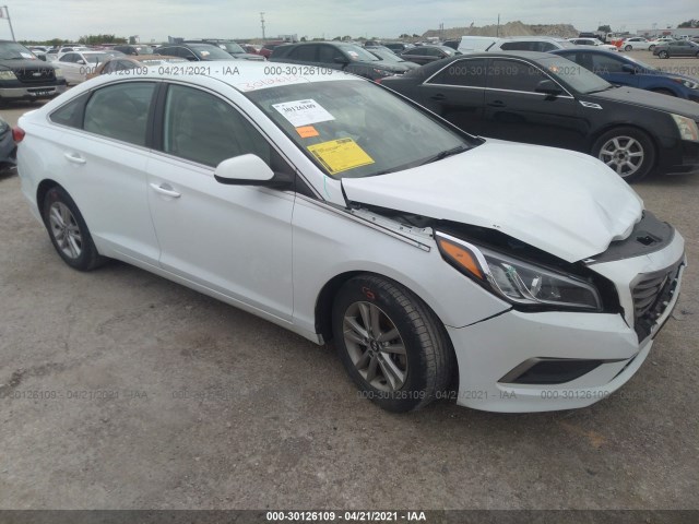 HYUNDAI SONATA 2017 5npe24aa5hh450269