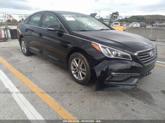 HYUNDAI SONATA 2015 5npe24aa6fh191529