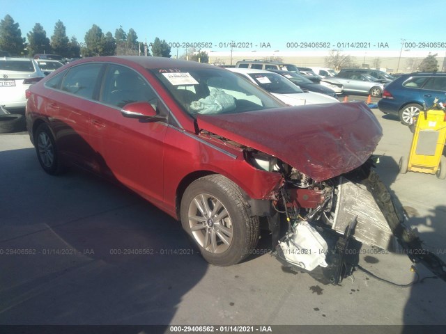 HYUNDAI SONATA 2016 5npe24aa6gh263668