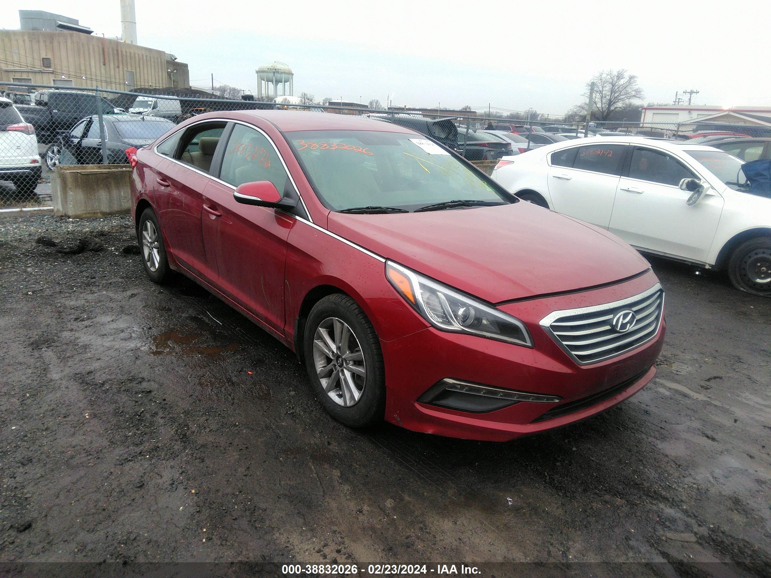 HYUNDAI SONATA 2016 5npe24aa6gh406683