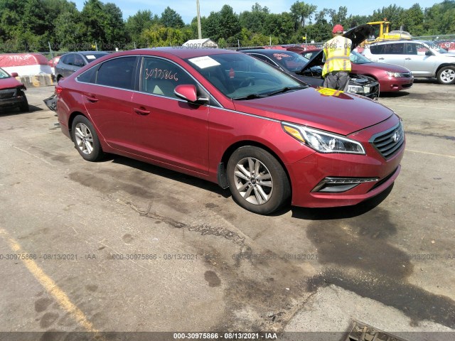 HYUNDAI SONATA 2015 5npe24aa9fh142728