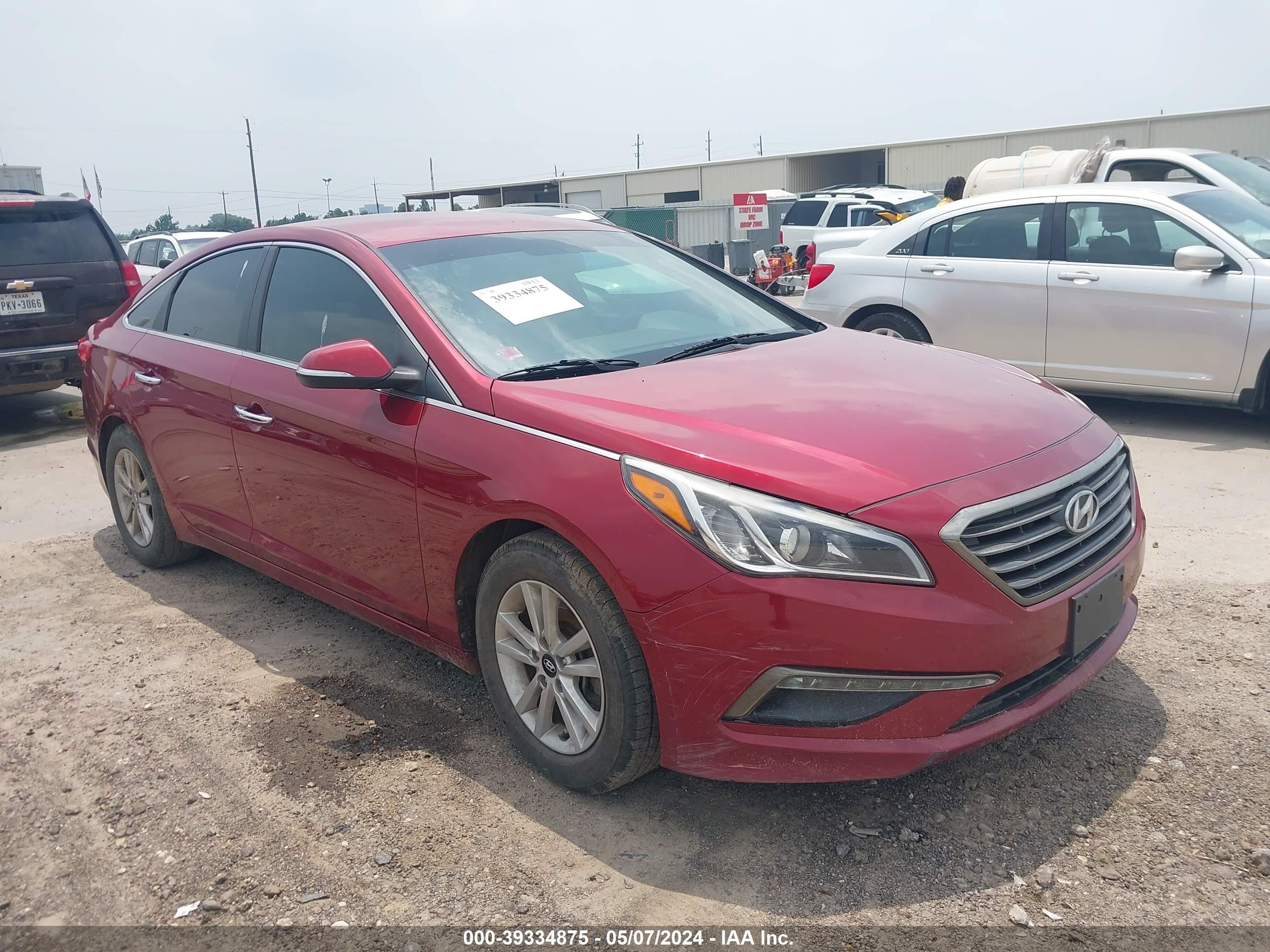 HYUNDAI SONATA 2015 5npe24aa9fh244448