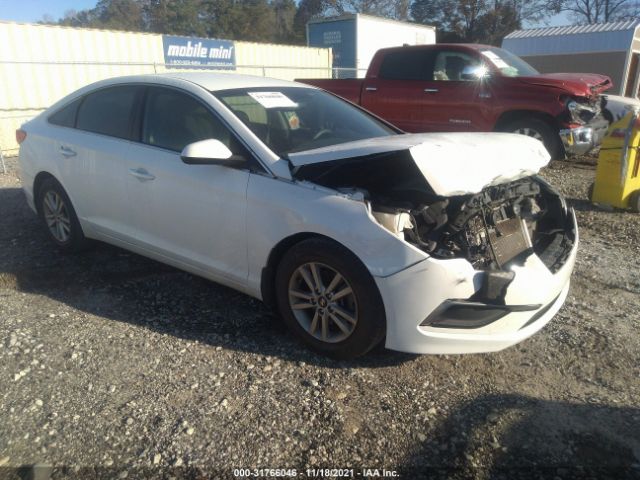 HYUNDAI SONATA 2017 5npe24aaxhh441860