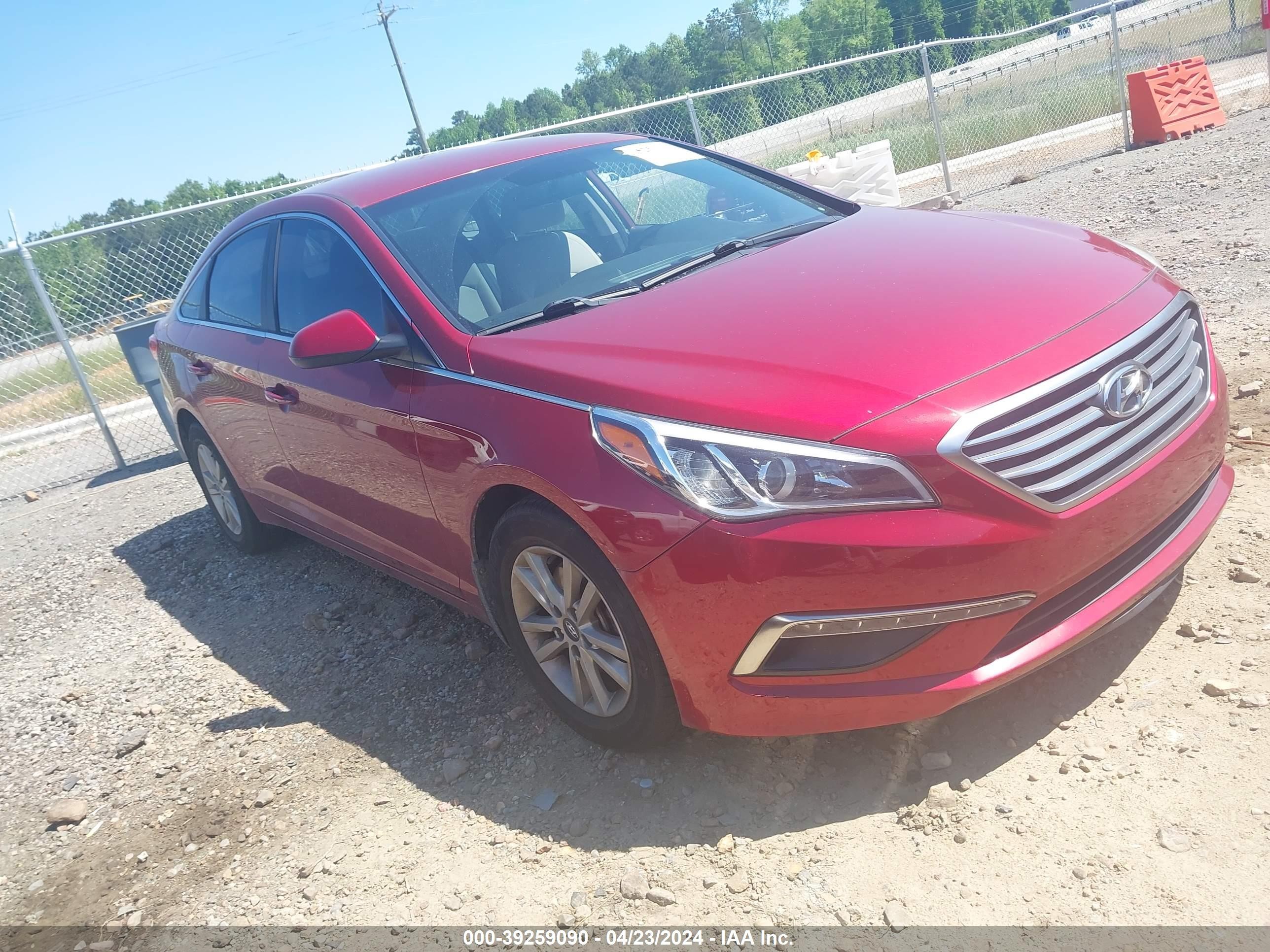 HYUNDAI SONATA 2015 5npe24af0fh146405