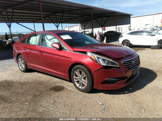 HYUNDAI SONATA 2015 5npe24af0fh152317