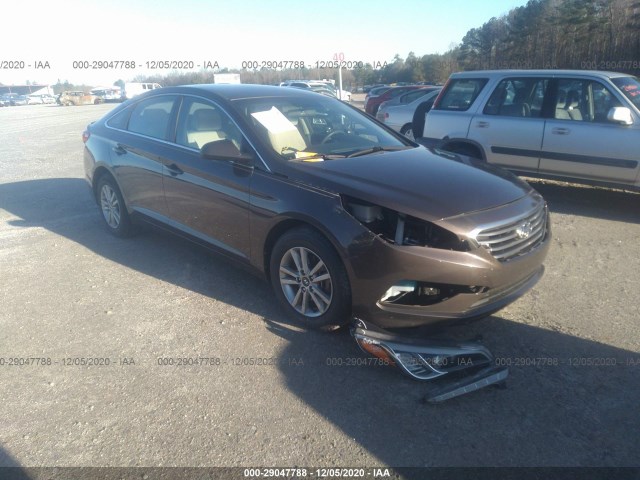 HYUNDAI SONATA 2015 5npe24af0fh218946