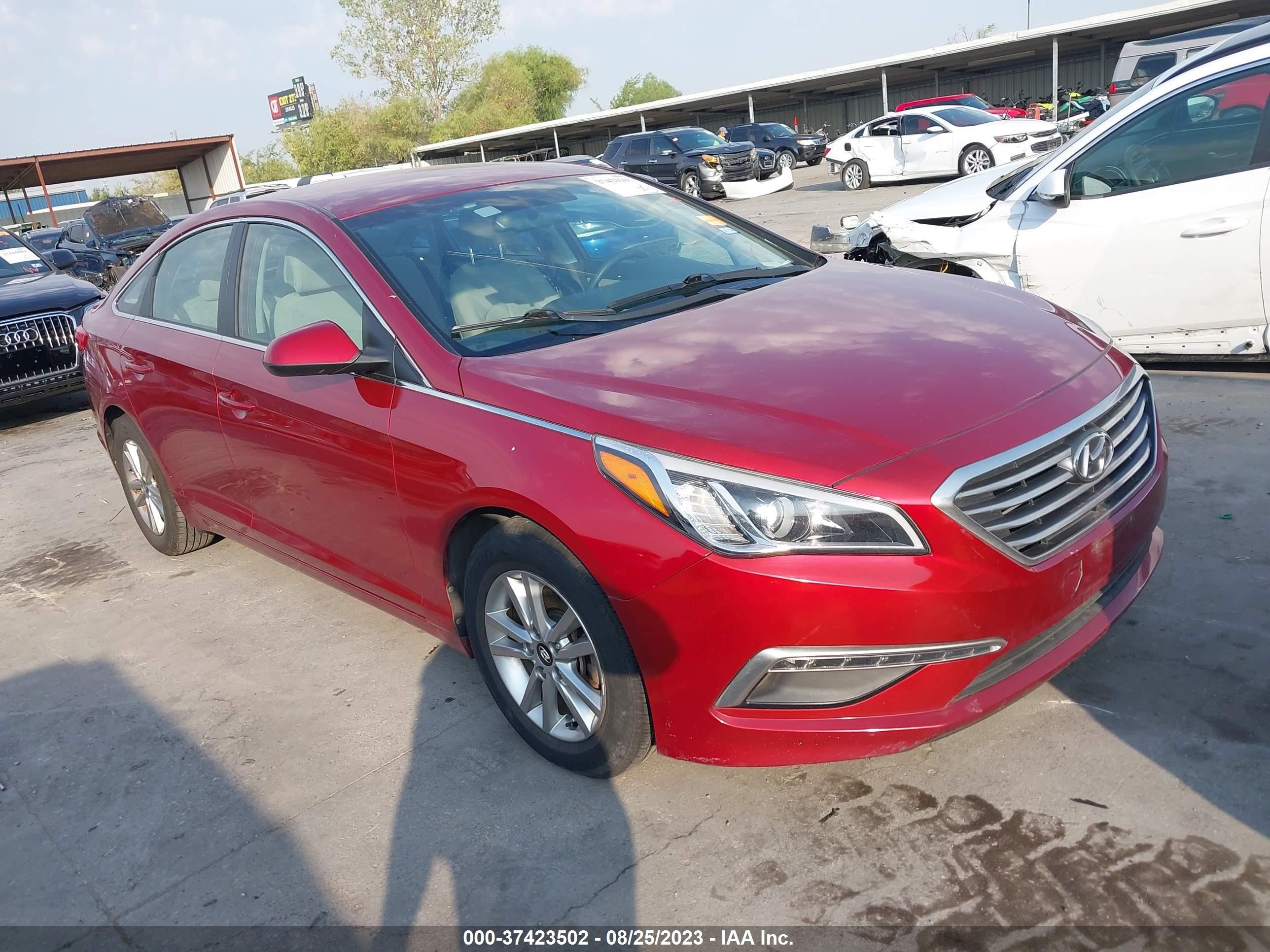 HYUNDAI SONATA 2015 5npe24af0fh242390