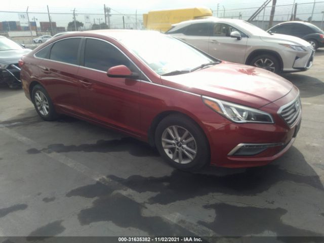 HYUNDAI SONATA 2015 5npe24af0fh250165