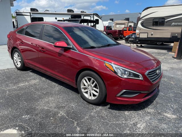 HYUNDAI SONATA 2016 5npe24af0gh272264