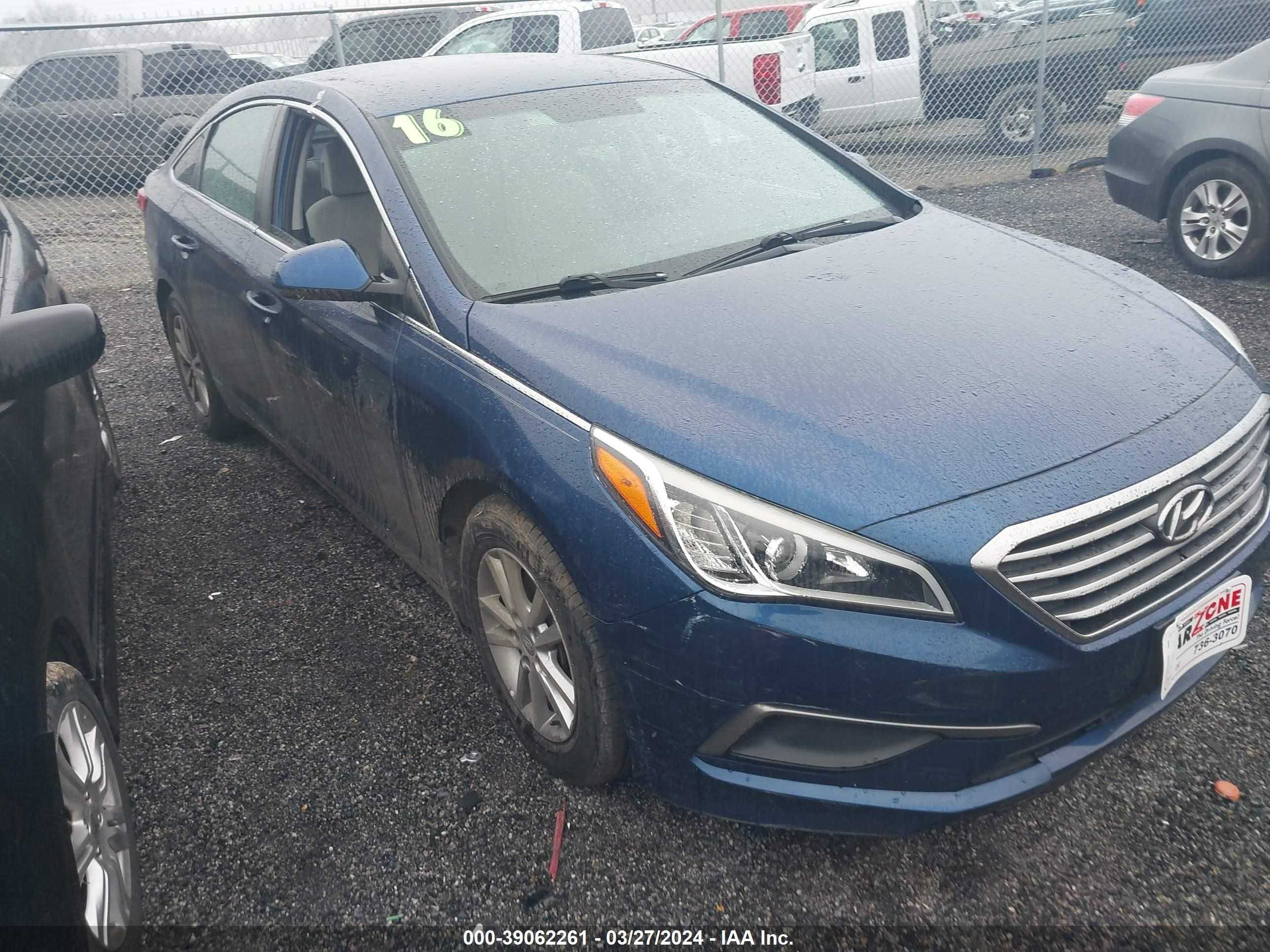 HYUNDAI SONATA 2016 5npe24af0gh307711