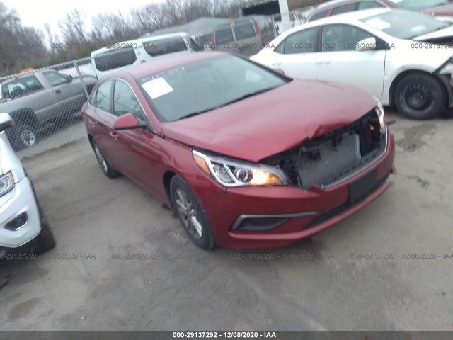 HYUNDAI SONATA 2016 5npe24af0gh313668